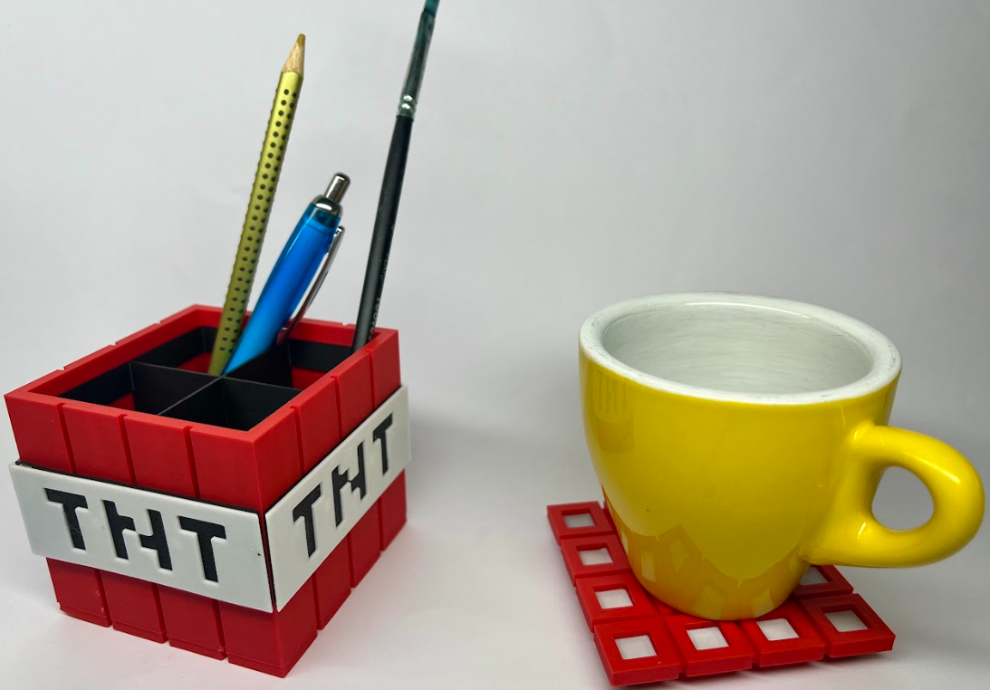 Minecraft TNT Storage Box