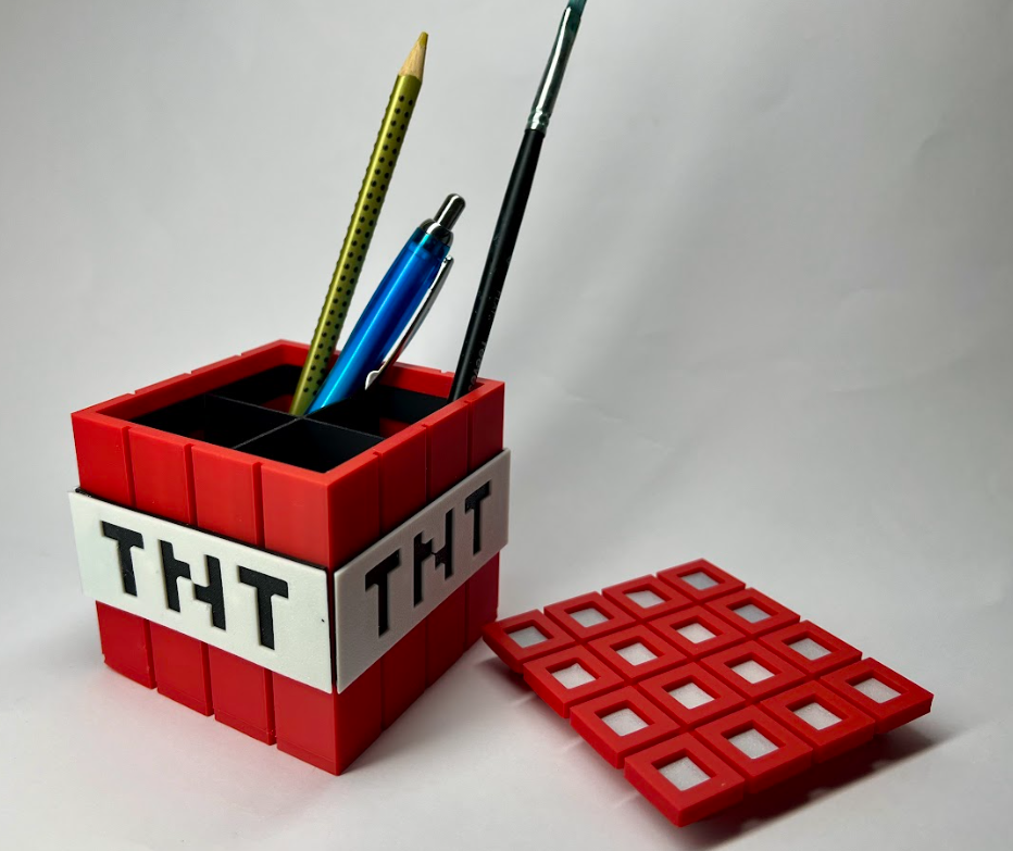 Minecraft TNT Storage Box