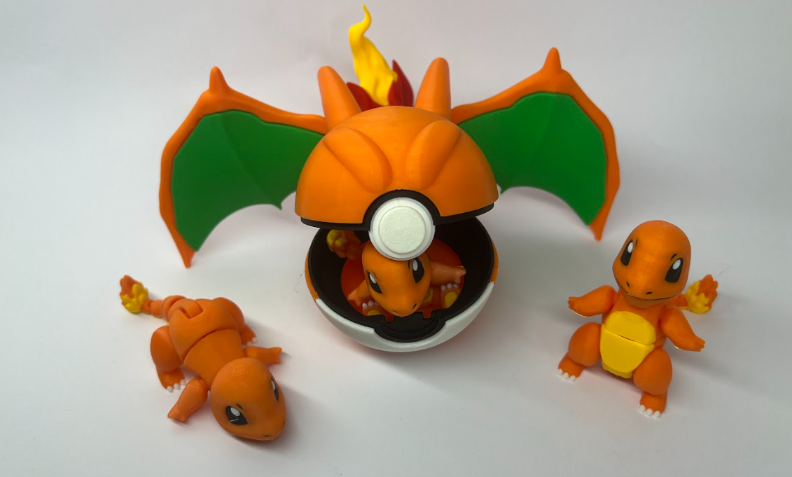 🔥 Charizard Pokéball – The Ultimate Pokémon Trainer’s Collectible! 🔥
