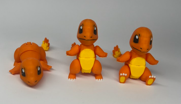 🔥 Articulated Charmander Flexi – The Perfect Collectible for Pokémon Fans! 🔥