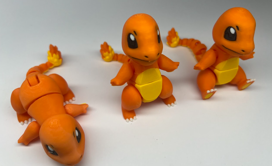 🔥 Articulated Charmander Flexi – The Perfect Collectible for Pokémon Fans! 🔥